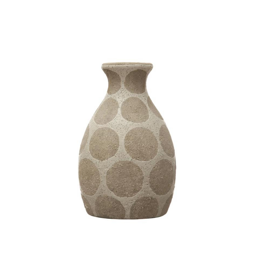 Spotted Terracotta Vase in Various Sizes