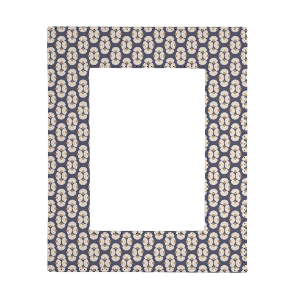 Navy Fabric Picture Frame