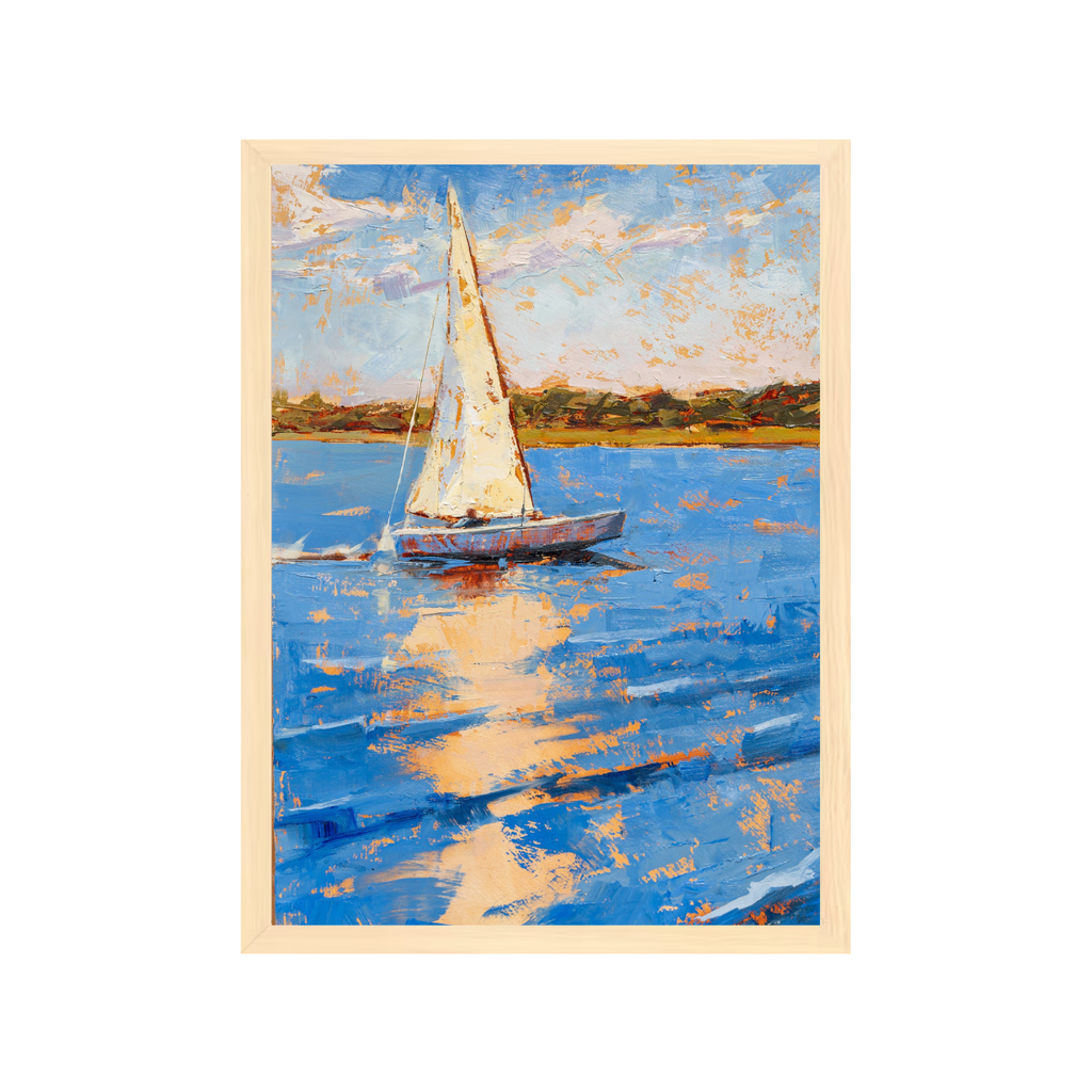 Sunlit Sailing by Rena Powell