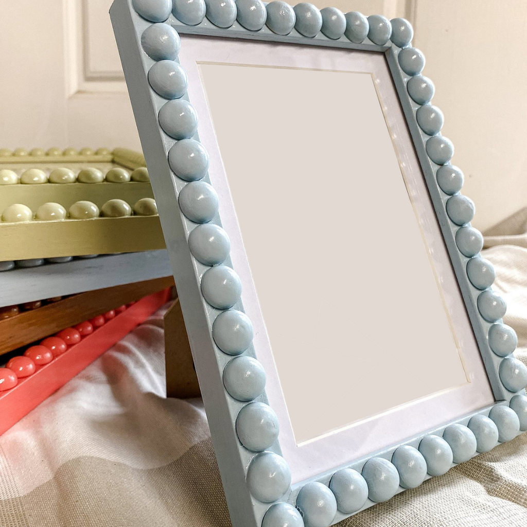 Large Beaded Frame in Various Colors