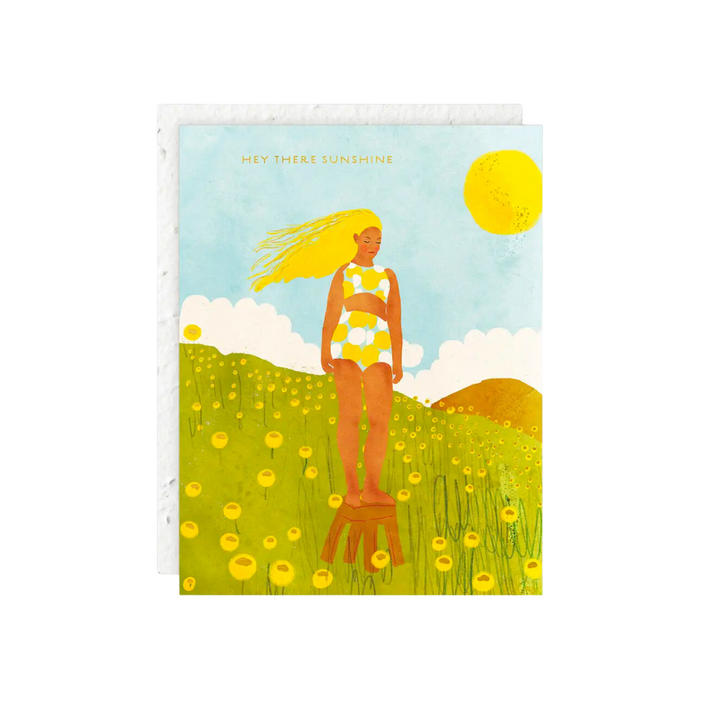 Sunshine Girl Love + Friendship Card