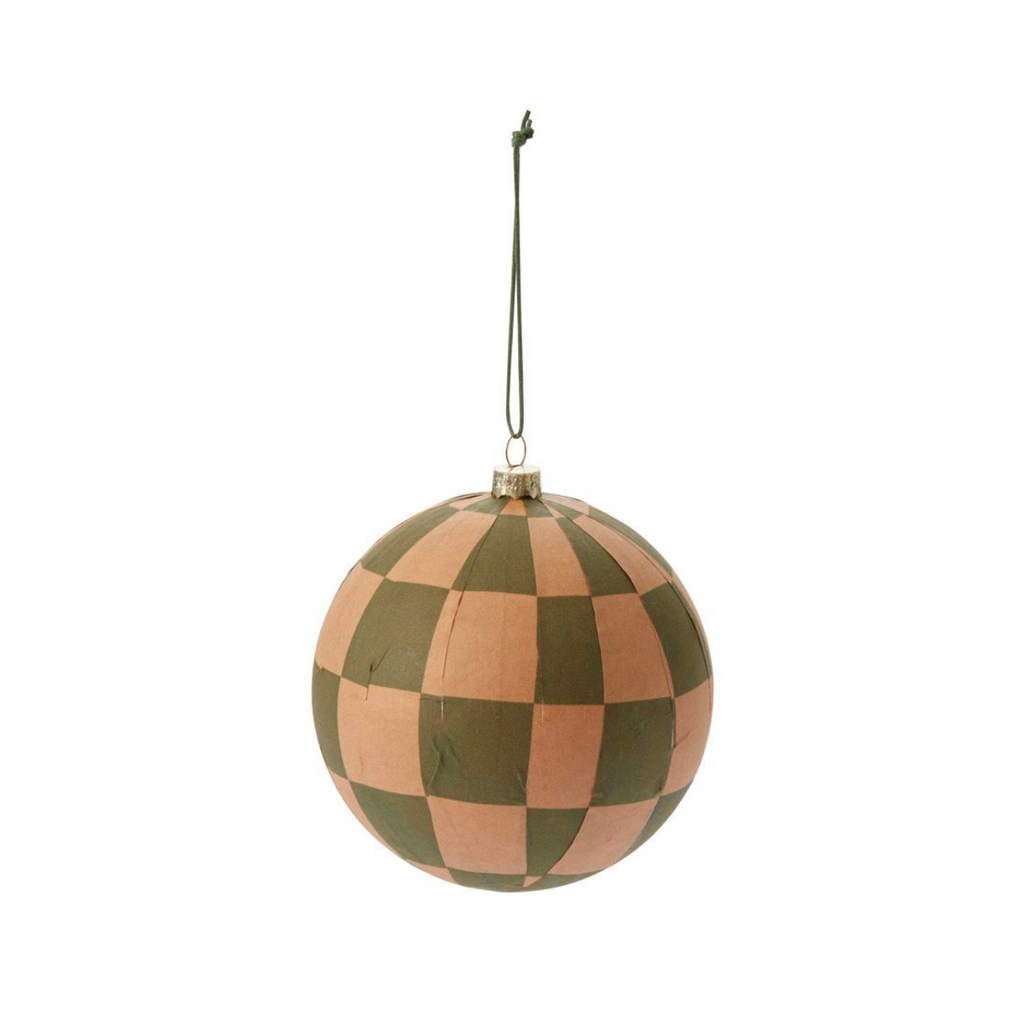 Checkered Ornament in Various Colors