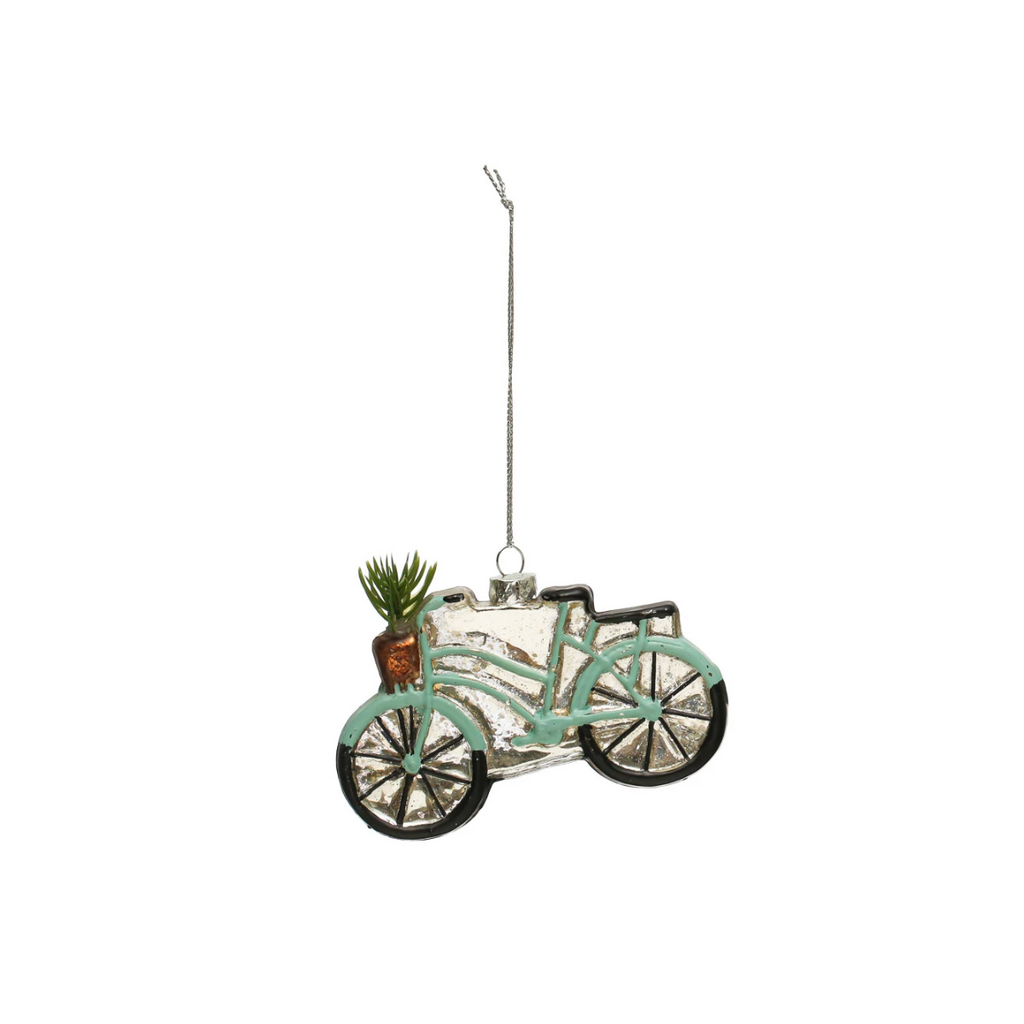 Beach Cruiser Ornament in Various Colors