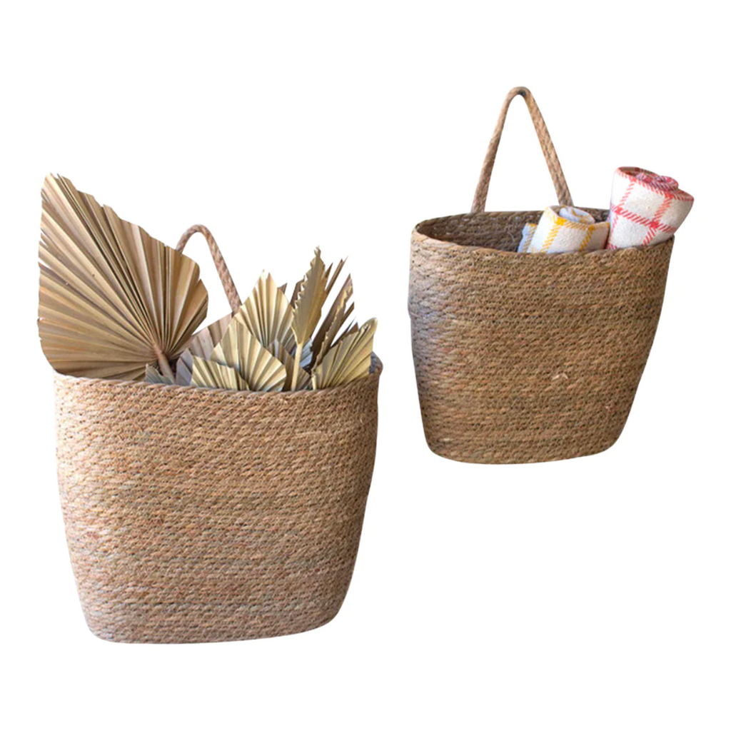 Seagrass Wall Basket in Various Sizes