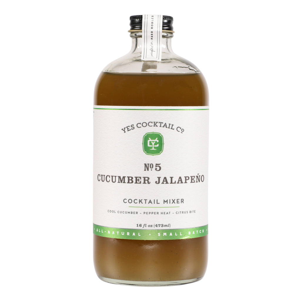 Cucumber + Jalapeno Cocktail Mixer