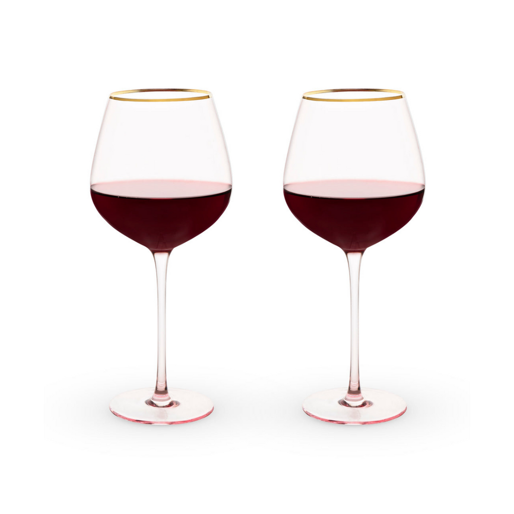 Rose Crystal Wine Glass (Set of 2)