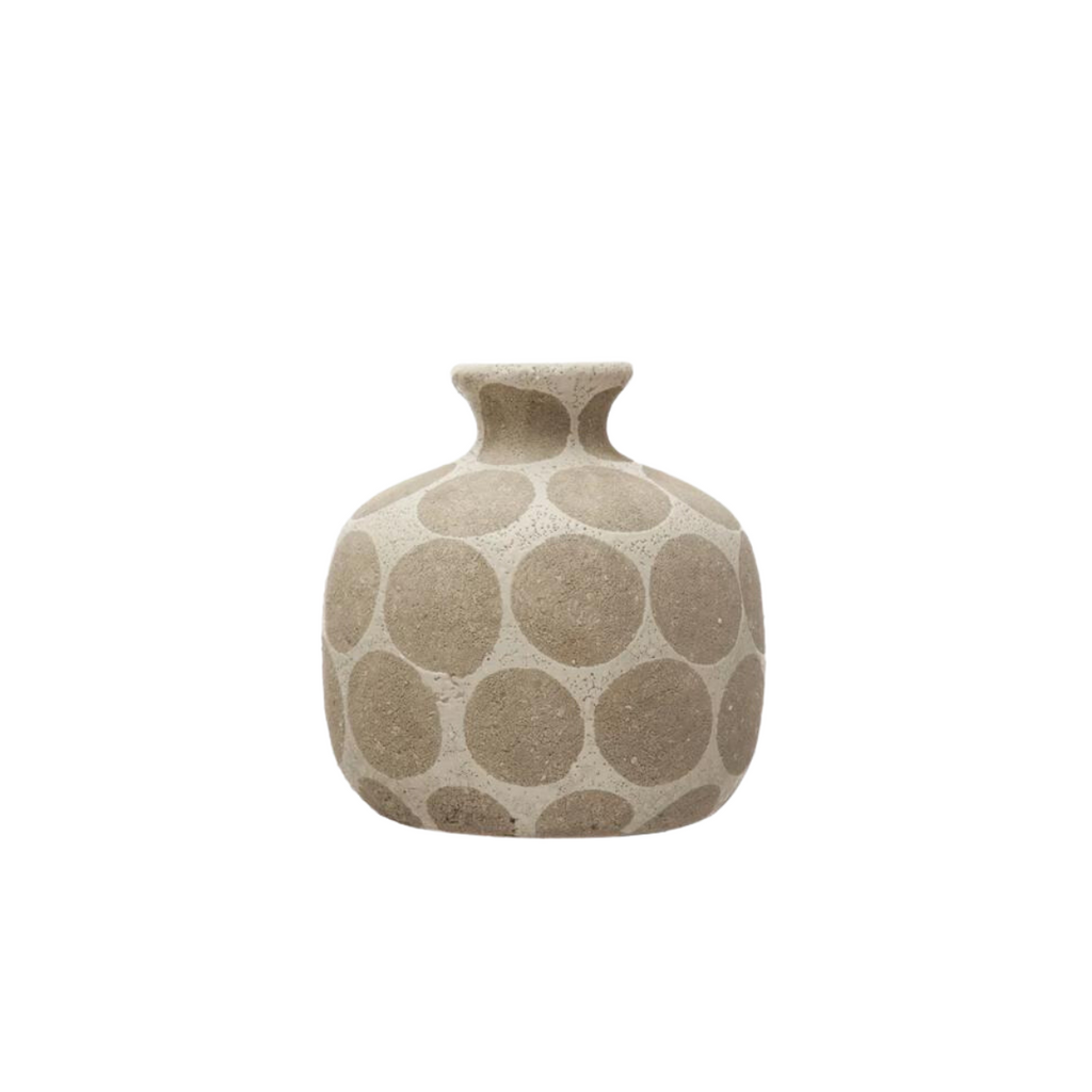 Spotted Terracotta Vase in Various Sizes