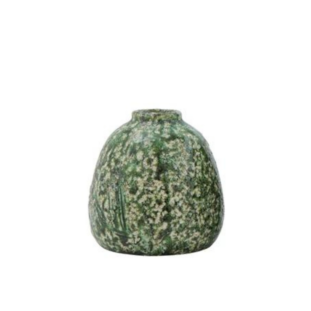 Short Lichen Vase