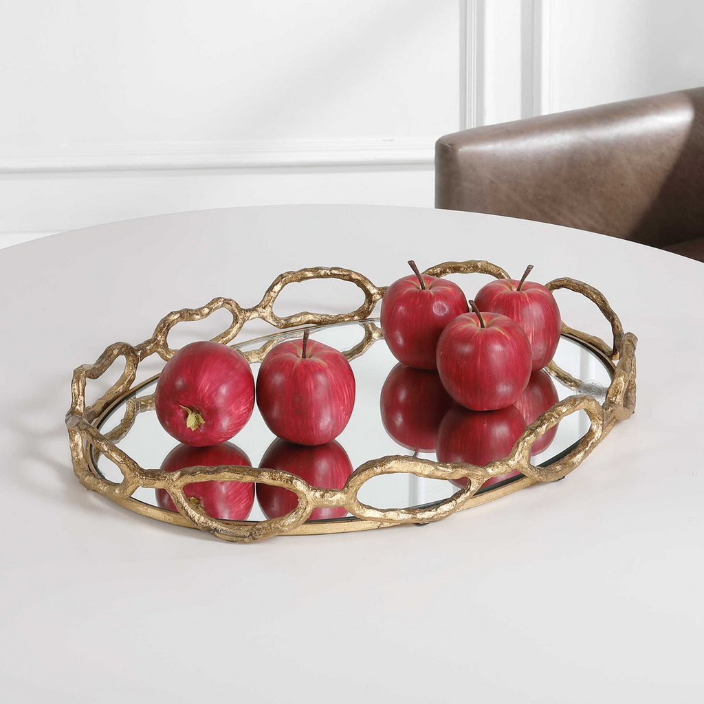Chance Mirrored Tray