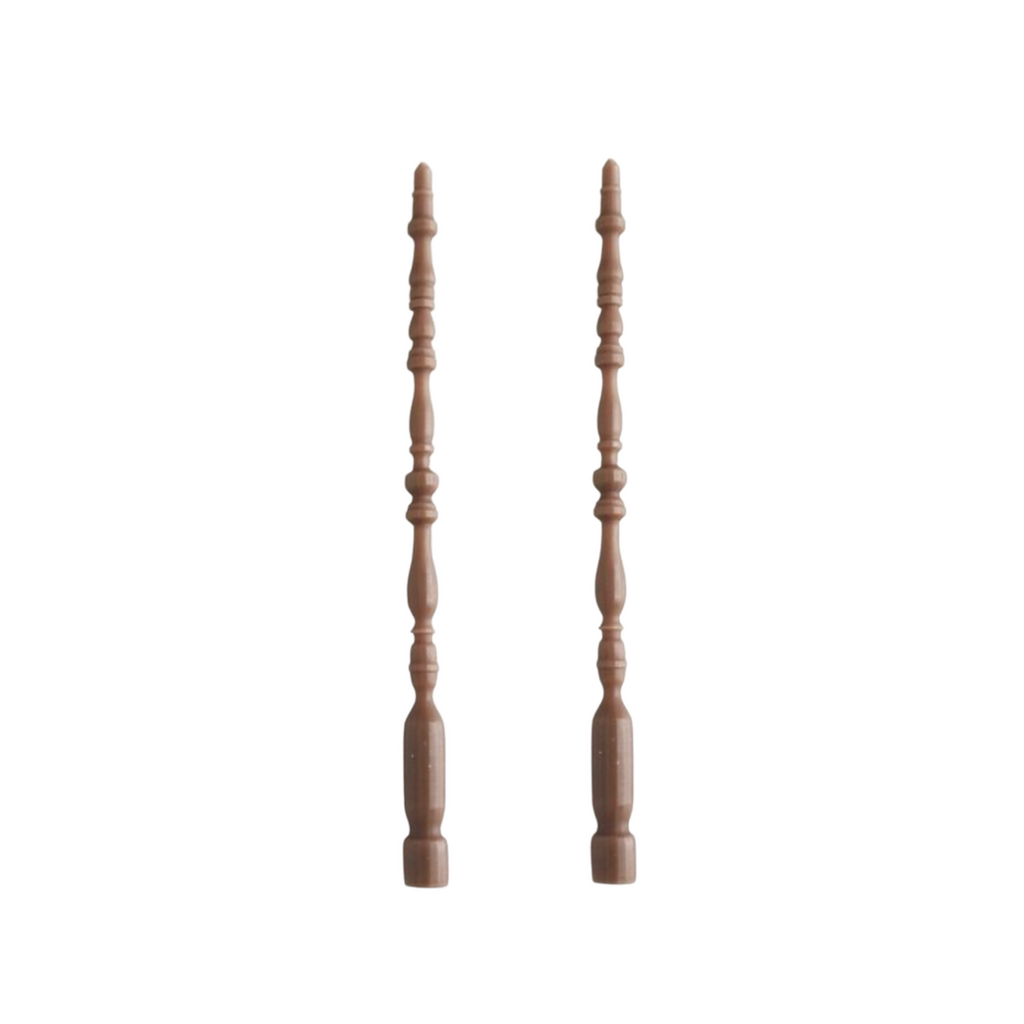 Fawn Spindle Taper Candles