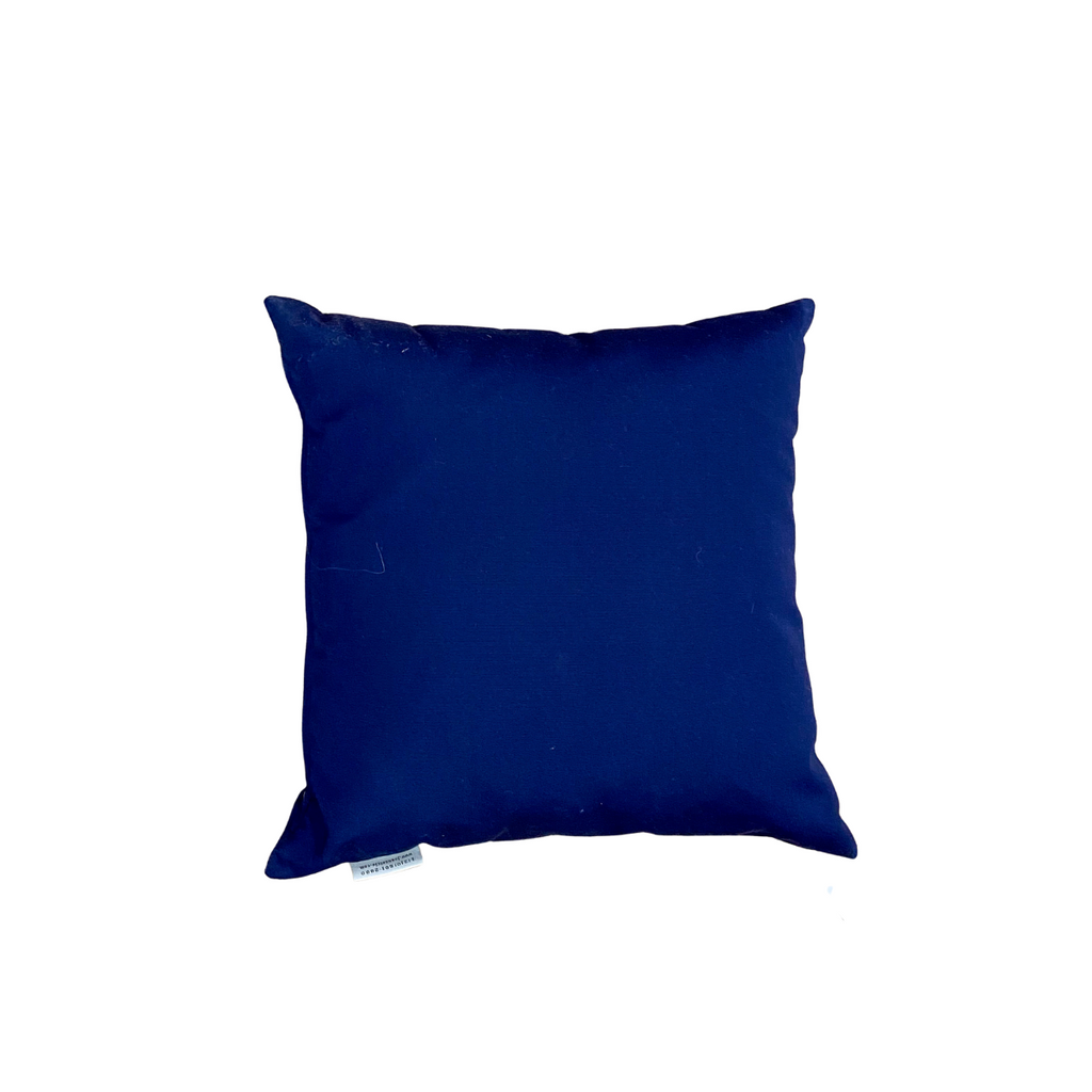 Navy Outdoor Pillow